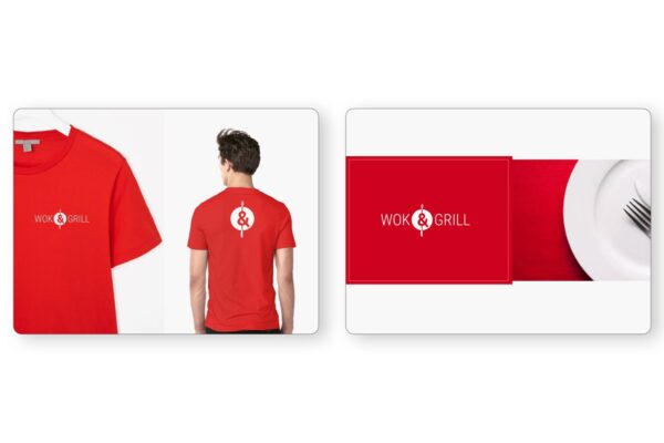 Poppellaa.com - Branding project for Wok & Grill