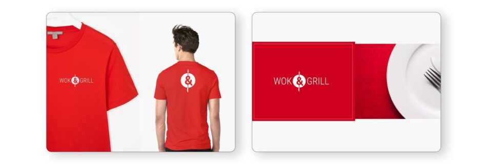 Poppellaa.com - Branding project for Wok & Grill